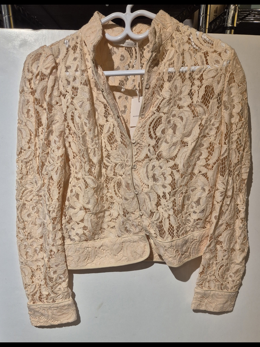 Zara Women Collection Lace Blazer Medium